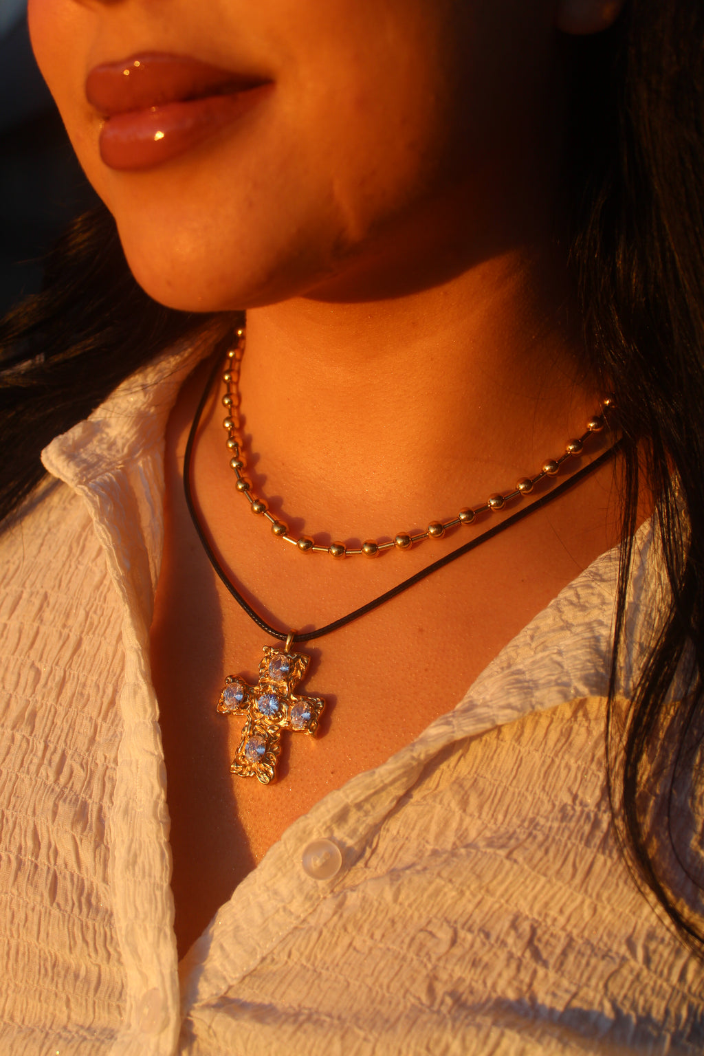 Eye On the Ball Necklace