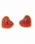 Sweetheart Stud Earrings
