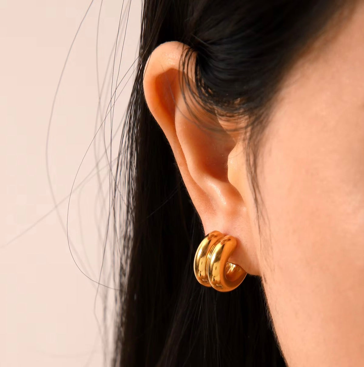 Double Trouble Mini Hoops