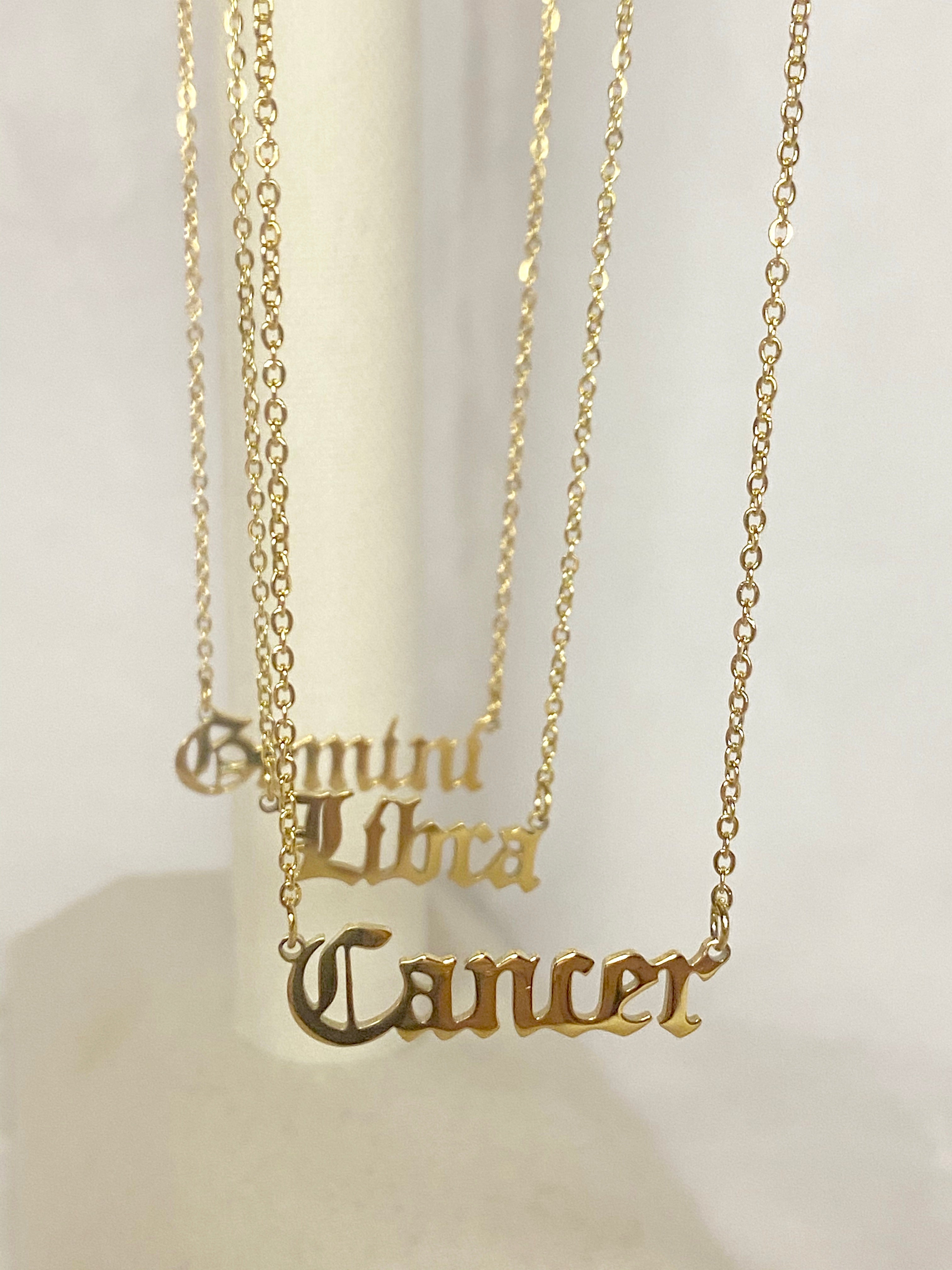 Horoscope Necklace