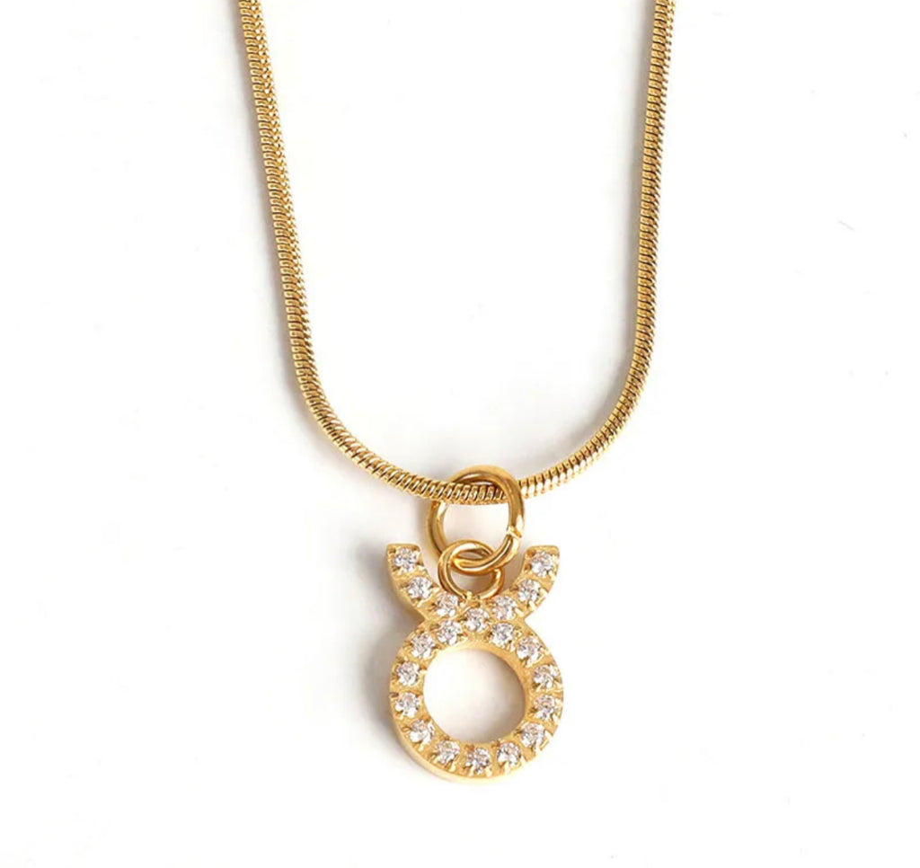 Birth Sign Dainty Necklace