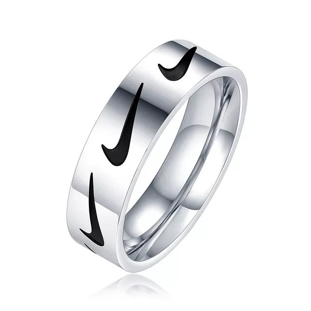 Chasing Checks Band Ring