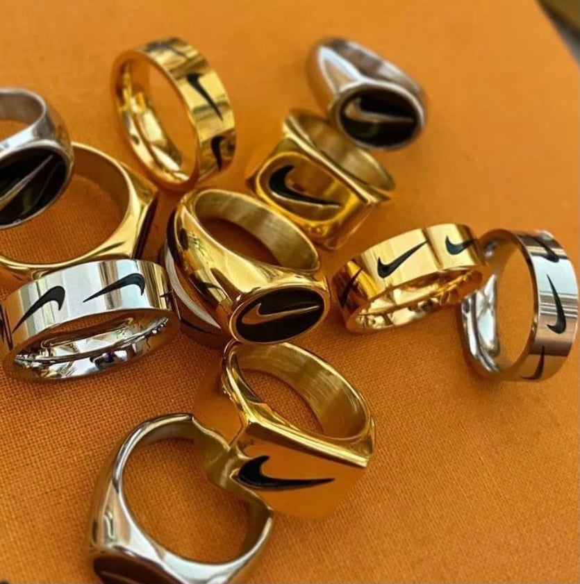 Chasing Checks Signet Ring